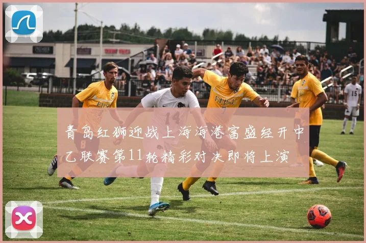 青岛红狮迎战上海海港富盛经开中乙联赛第11轮精彩对决即将上演